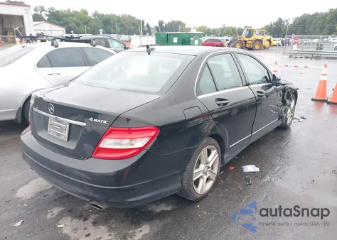 2010 Mercedes-Benz C 300 Sport 4Matic from USA, damaged, VIN WDDGF8BB9AF406289